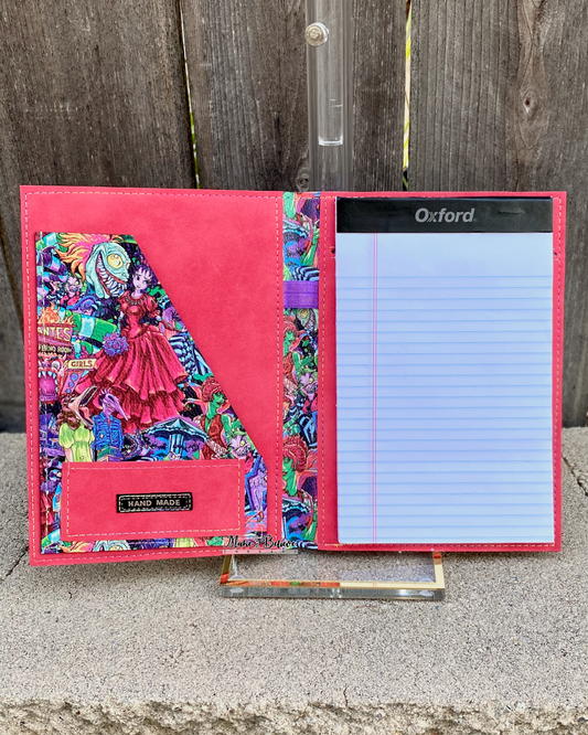 Beetle Drink Red Notepad Cover