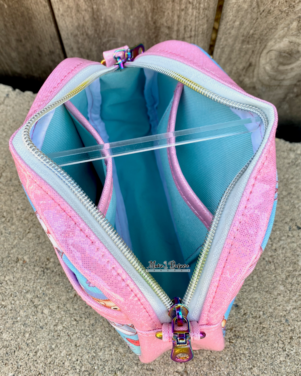 Blue Squishimals Bitty Bowler Bag