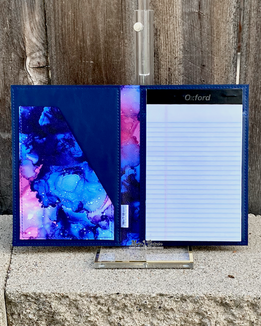 Galaxy Alcohol Ink Jr. Notepad Cover