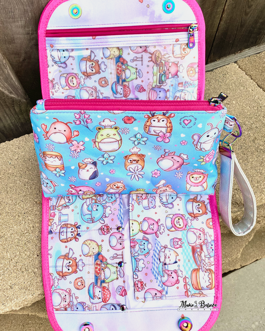Kawaii Squishimals Beauty Makeup Bag