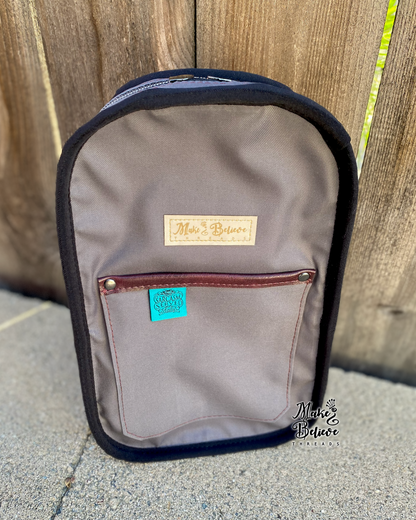 AH Ghastlies Burgundy Midsize Sling Bag