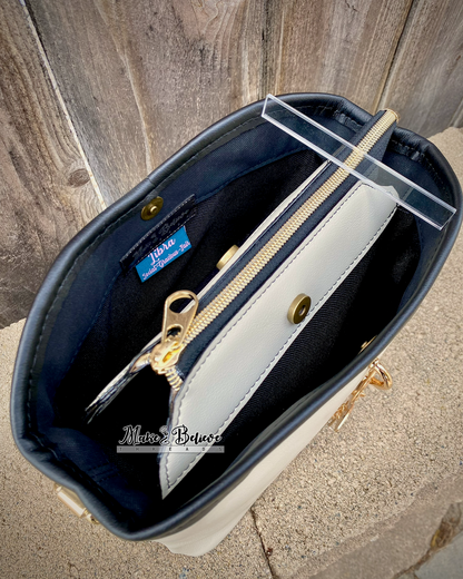 Bespoke Handbag with Butterfly Embellishment