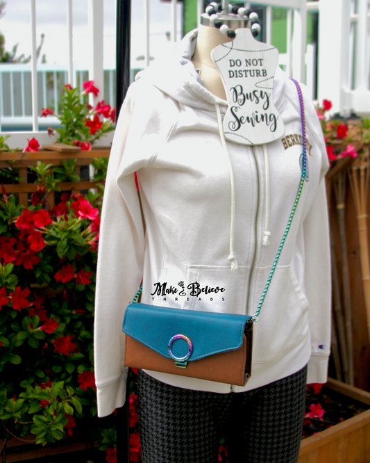 Bespoke LOTR Cash-System Wristlet/Crossbody Wallet