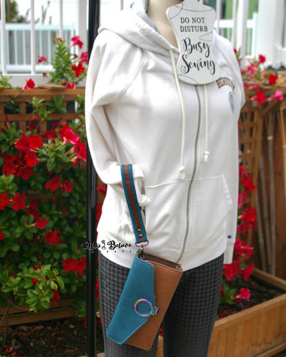 Bespoke LOTR Cash-System Wristlet/Crossbody Wallet