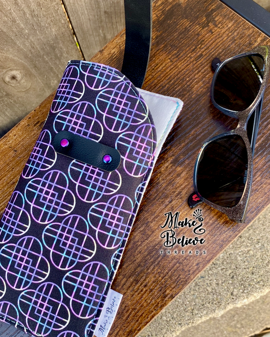 Black KPopDH Logo Glasses Sleeve