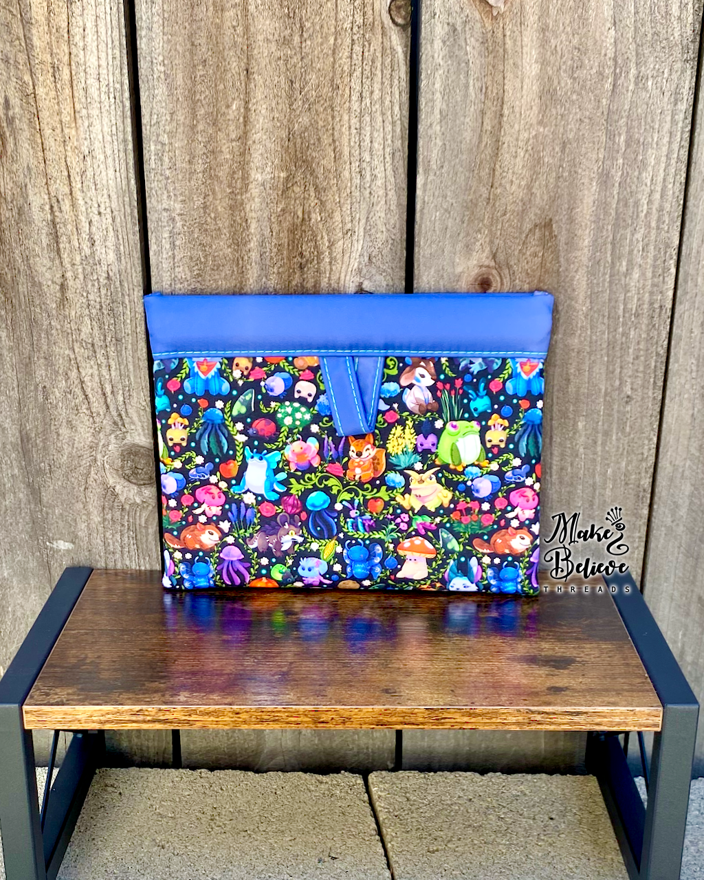 Blue Pal Plushies Snappy Pouch