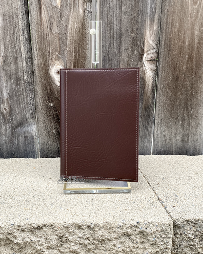 Geometric Grey and Brown Jr. Notepad Covers