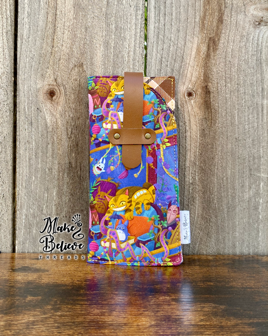 Catbus Collage Glasses Sleeve