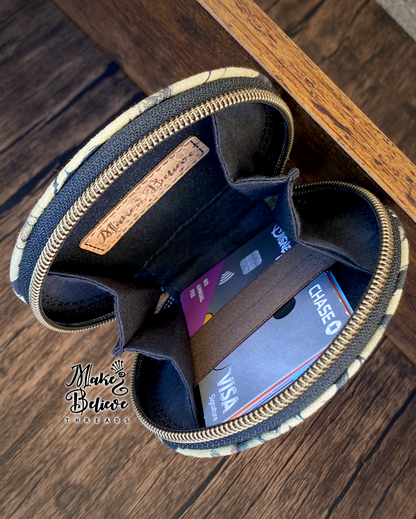 Child and the Key Circle Pouch with Clip