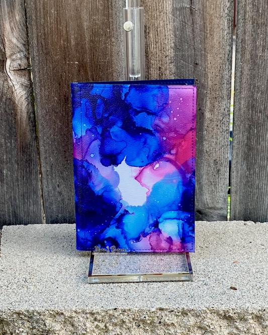 Galaxy Alcohol Ink Jr. Notepad Cover