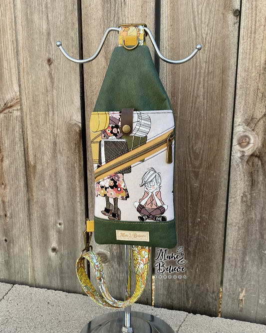 Green AH Ghastlies Shopping Mini Traveler Sling
