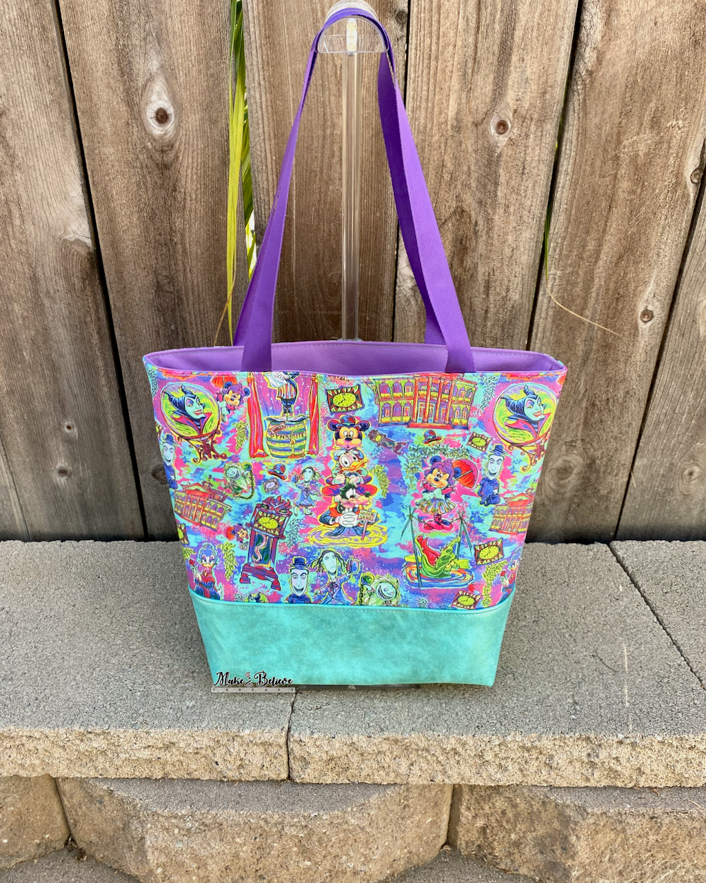 Haunted Mashup Distressed Mint Minimalist Tote Bag