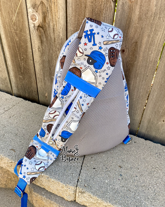 I Love LA Large Daypack with Strap Phone Pocket