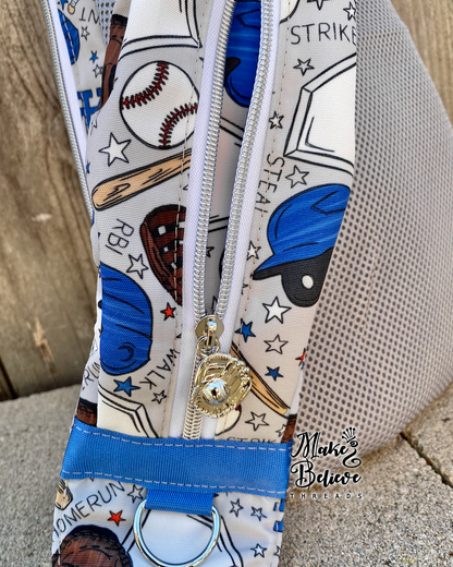 I Love LA Large Daypack with Strap Phone Pocket