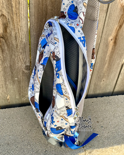 I Love LA Large Daypack with Strap Phone Pocket
