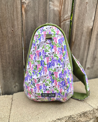 Im-possum-bly Cute Daypack with Strap Phone Pocket
