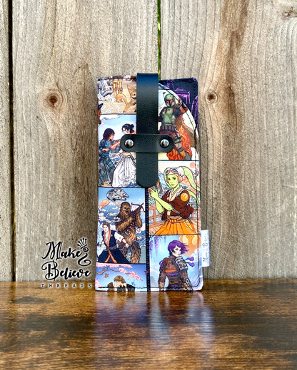 Japanese Space Wars Paintings (View 2) Glasses Sleeve