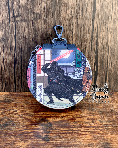 Lords of the Crimson Blade Circle Pouch with Clip