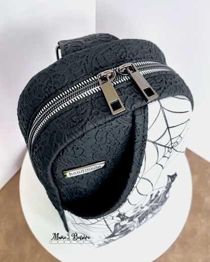 Monochromatic Nightmare Dance Midsize Sling Bag