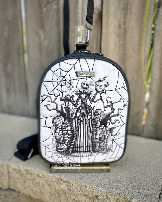 Monochrome Jack Lace-Textured Small Sling