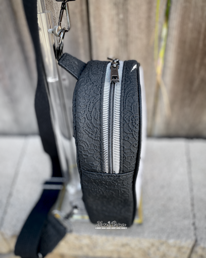 Monochrome Jack Lace-Textured Small Sling