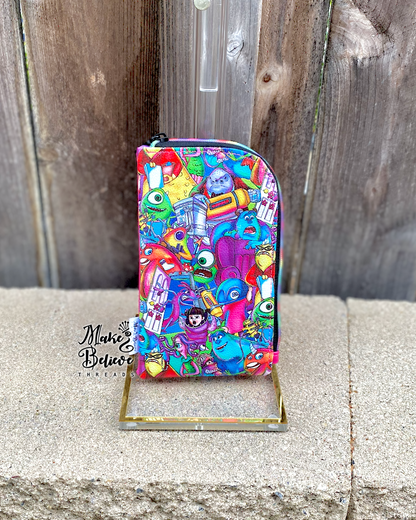 Monster Company Padded Zipper Pouch