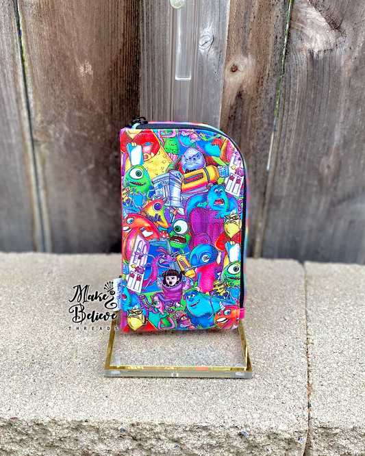 Monster Company Padded Zipper Pouch