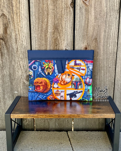 Navy Space Wars Shelf Snappy Pouch