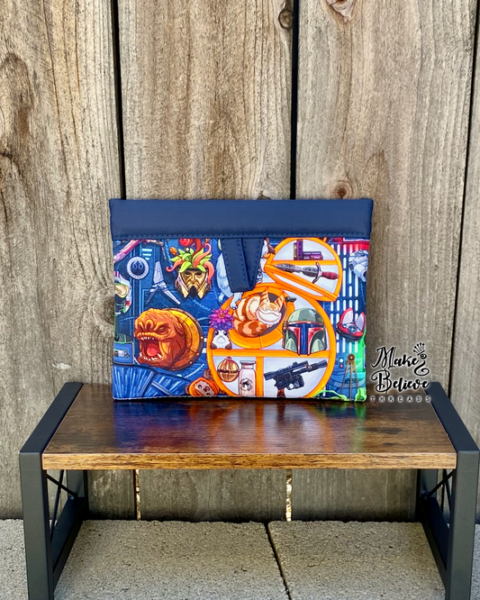 Navy Space Wars Shelf Snappy Pouch