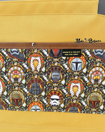 Nouveau Helmets Neutral Color-Blocked Crossbody Satchel