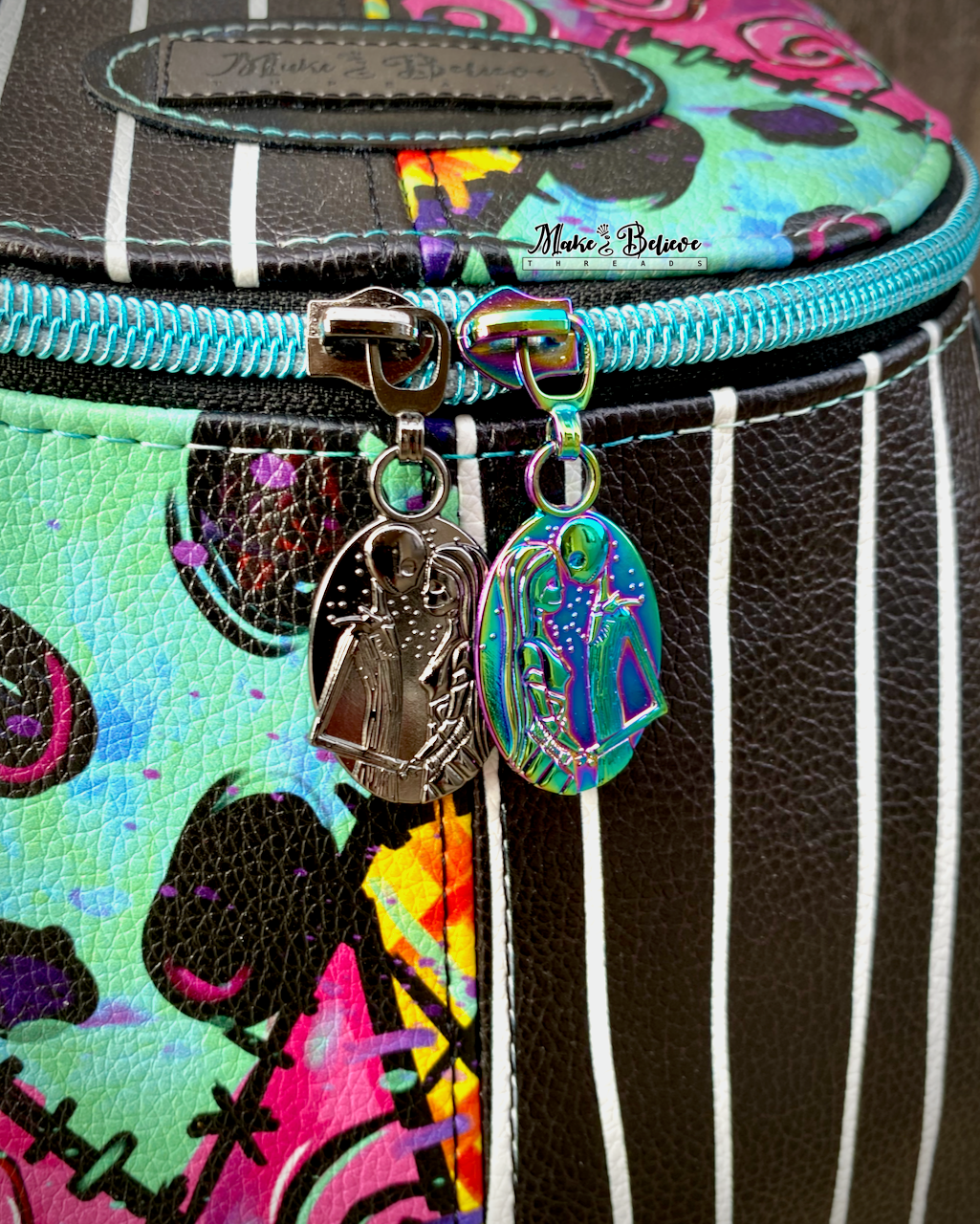 Patchwork NBC Lovers Small Backpack Purse
