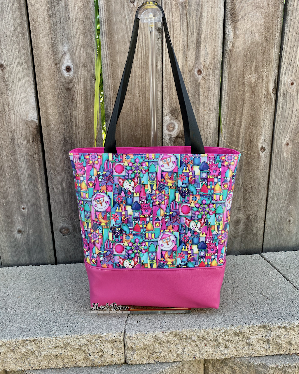 Pink Tiny World Tote