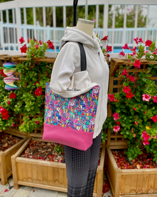 Pink Tiny World Tote