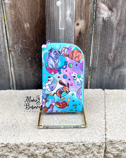 Puppy Love Padded Zipper Pouch