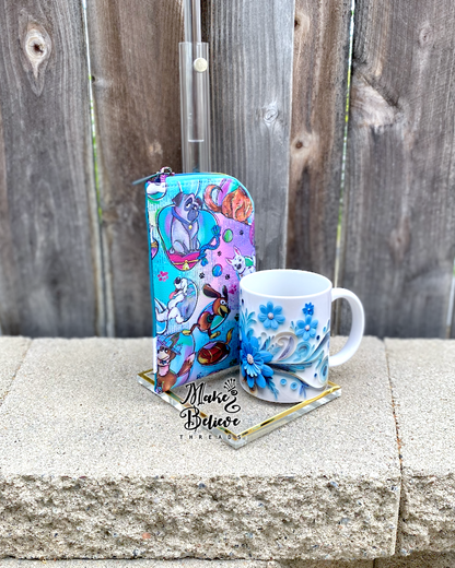 Puppy Love Padded Zipper Pouch