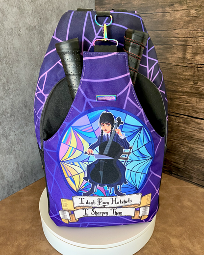 Purple Snap Twice Extra Large Sling Bag
