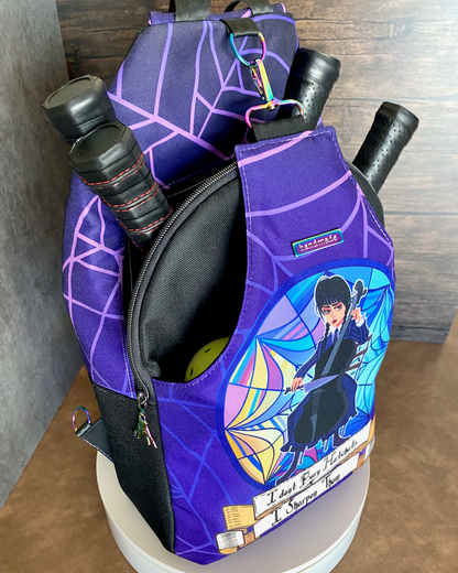 Purple Snap Twice Extra Large Sling Bag