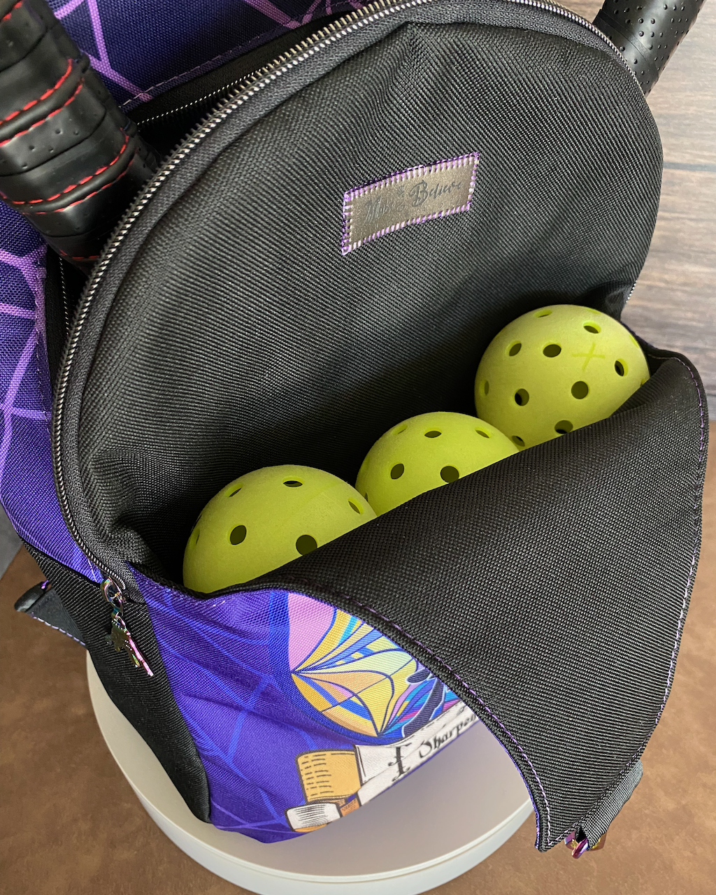 Purple Snap Twice Extra Large Sling Bag