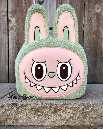 Sage Glow-in-the-Dark Little Monster Bowler Bag