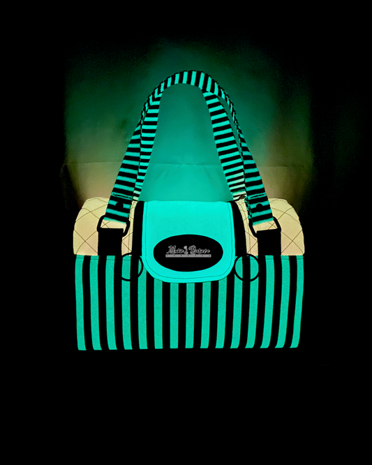 Striped Glow-In-The-Dark Hallowed Handbag