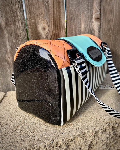Striped Glow-In-The-Dark Hallowed Handbag