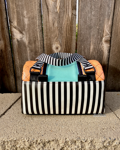 Striped Glow-In-The-Dark Hallowed Handbag