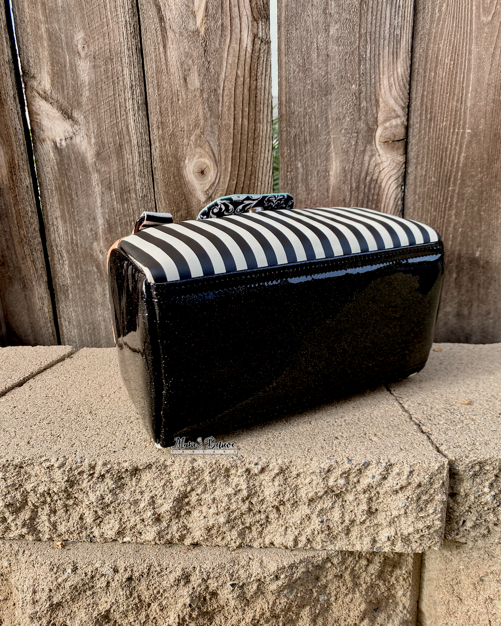 Striped Glow-In-The-Dark Hallowed Handbag