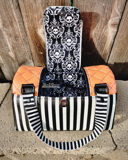 Striped Glow-In-The-Dark Hallowed Handbag
