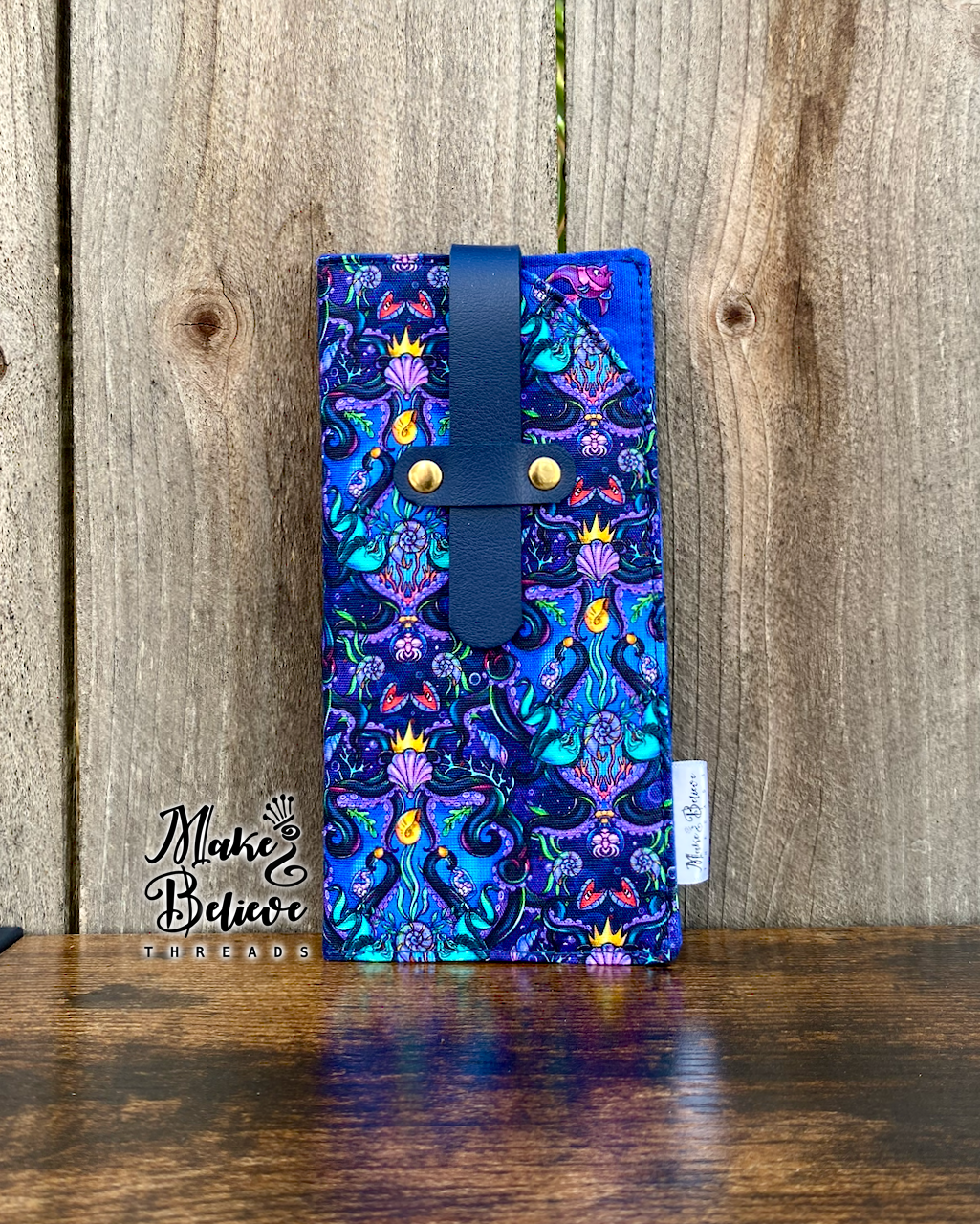 Under the Sea Damask Glasses Sleeve