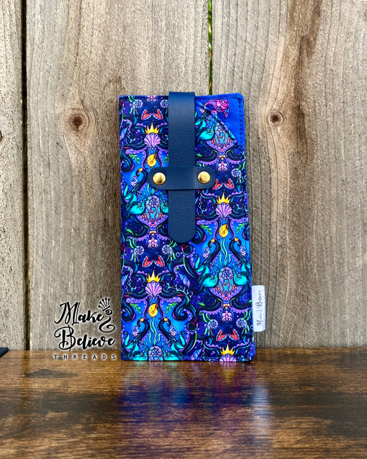 Under the Sea Damask Glasses Sleeve