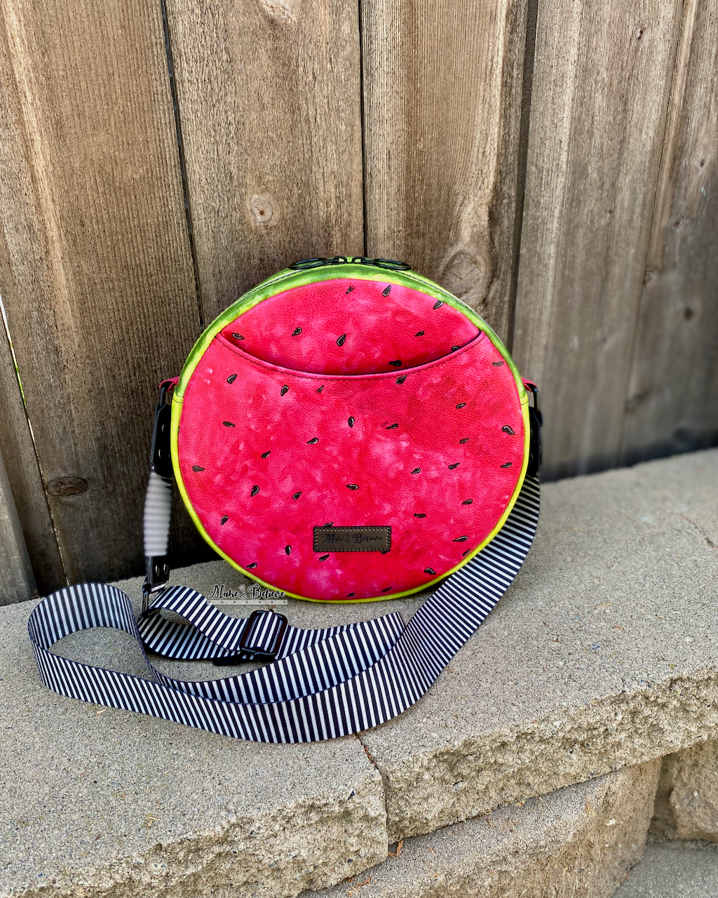 Watermelon Circle Crossbody Bag
