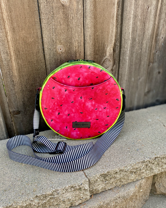 Watermelon Circle Crossbody Bag