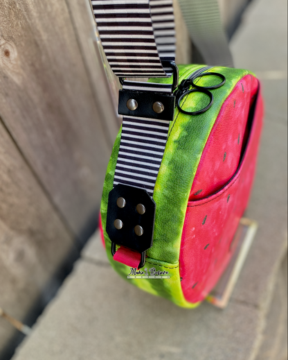Watermelon Circle Crossbody Bag