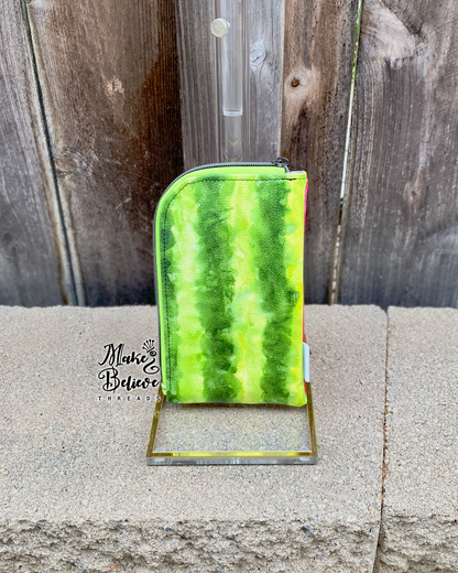 Watermelon Padded Zipper Pouch